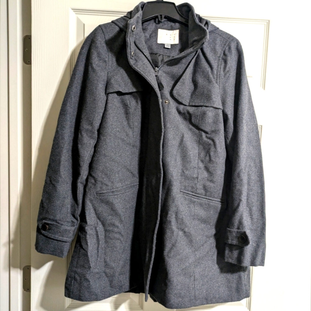 Faux Wool Coat